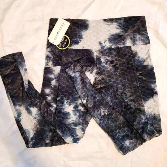 Eye candy women's athletic workout pants waffle pattern size small - Picture 1 of 8